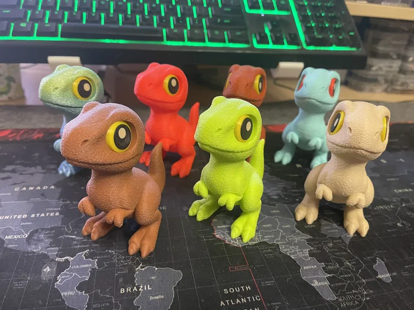 Cute Raptor Shreddie – (cartoon, noAMS) - Image 4