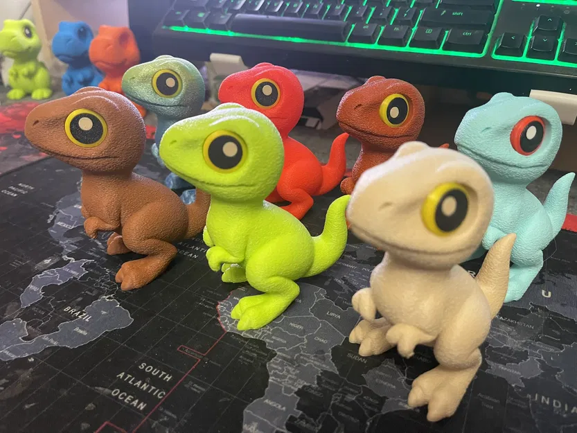 Cute Raptor Shreddie – (cartoon, noAMS) - Image 5