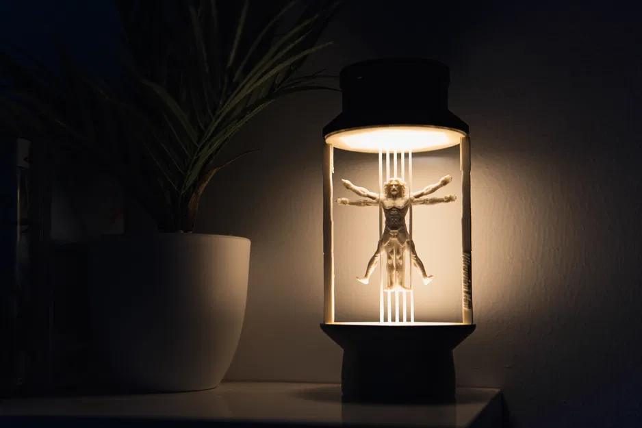 Vitruvian Man - Đèn treo (Suspended Lamp) - Image 1