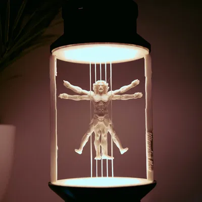 Vitruvian Man - Đèn treo (Suspended Lamp)