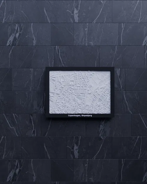 Copenhagen, Bispebjerg, Đan Mạch - Mô hình thu nhỏ 3D - Image 6