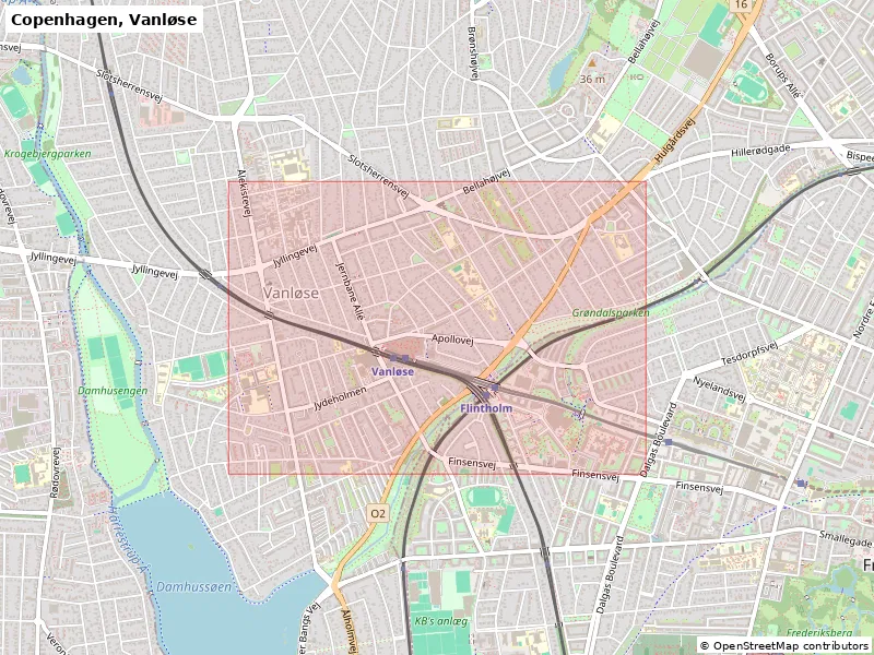 Copenhagen, Vanløse, Đan Mạch - Mô hình thu nhỏ 3D - Image 2