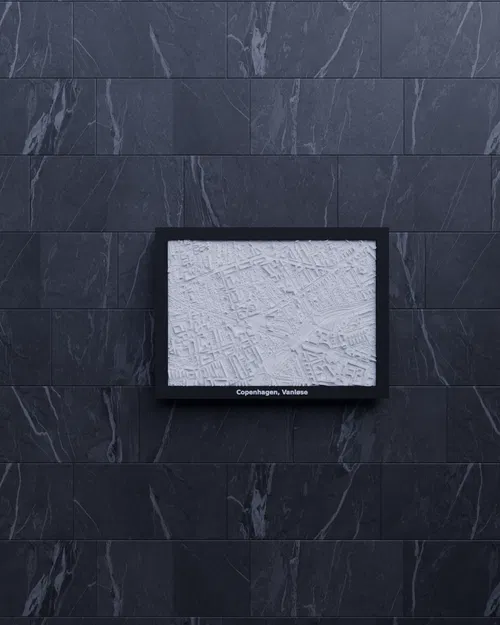 Copenhagen, Vanløse, Đan Mạch - Mô hình thu nhỏ 3D - Image 6