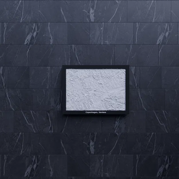 Copenhagen, Vanløse, Đan Mạch - Mô hình thu nhỏ 3D - Image 8