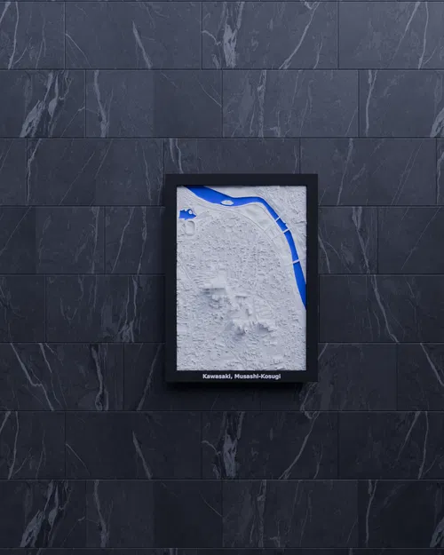 Kawasaki, Musashi-Kosugi, Nhật Bản - Mô hình 3D thu nhỏ - Image 6