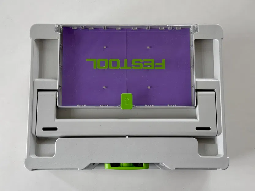 Template inlay nắp Festool Systainer 3 - Image 1