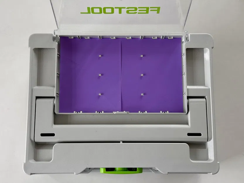 Template inlay nắp Festool Systainer 3 - Image 2