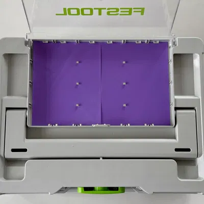 Template inlay nắp Festool Systainer 3