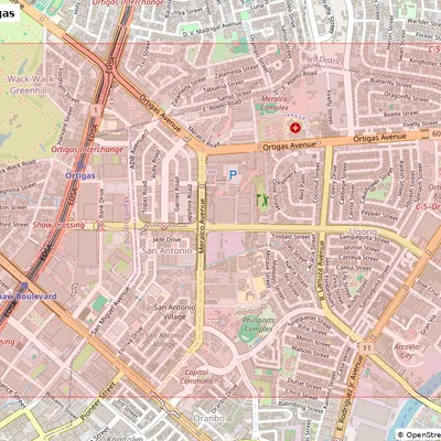 Pasig, Ortigas, Philippines - Bản thu nhỏ 3D