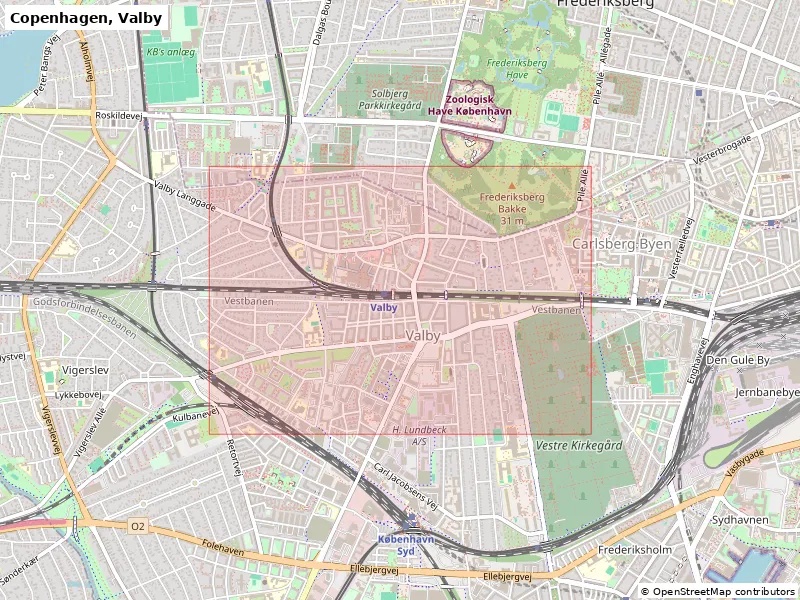 Copenhagen, Valby, Đan Mạch - Mô hình thu nhỏ 3D - Image 2