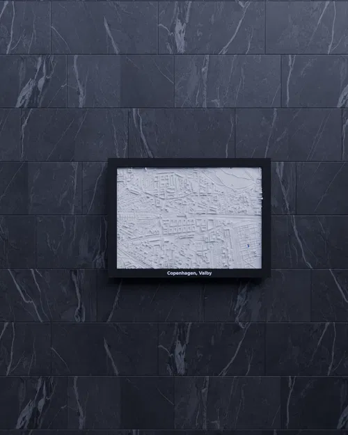 Copenhagen, Valby, Đan Mạch - Mô hình thu nhỏ 3D - Image 7