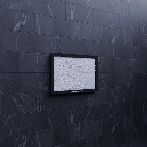 Copenhagen, Valby, Đan Mạch - Mô hình thu nhỏ 3D - Image 8