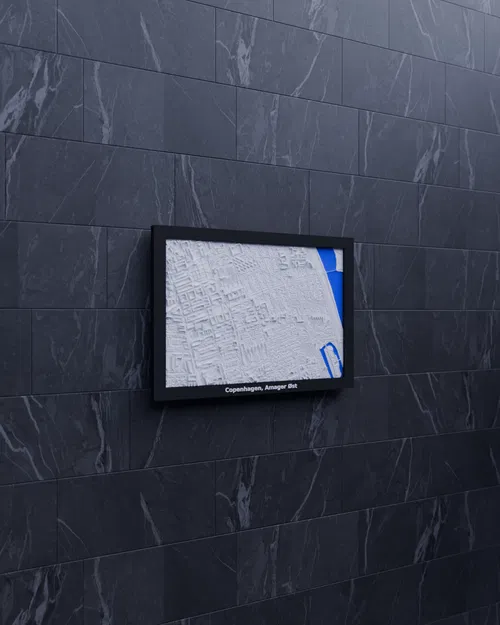 Copenhagen, Amager Øst, Đan Mạch - Mô hình 3D thu nhỏ - Image 5