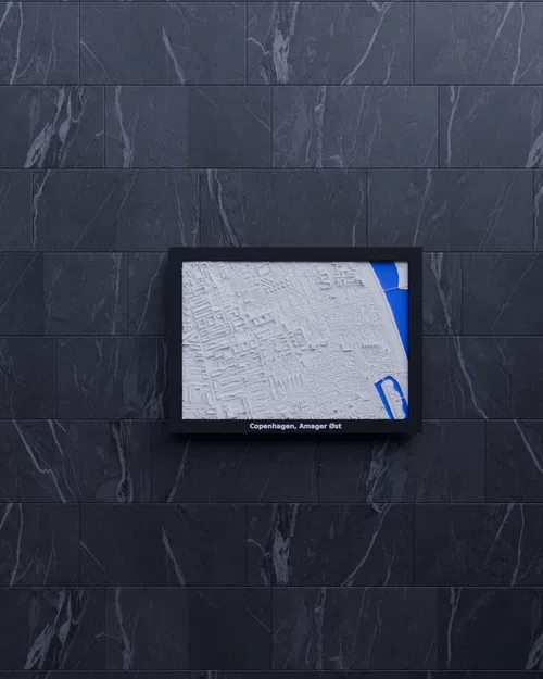 Copenhagen, Amager Øst, Đan Mạch - Mô hình 3D thu nhỏ - Image 6