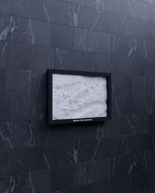 Mexico City, Santa Fe, Mexico - Mô hình 3D thu nhỏ - Image 4