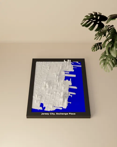 Jersey City, Exchange Place, Hoa Kỳ - Mô hình thu nhỏ 3D - Image 3