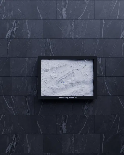 Mexico City, Santa Fe, Mexico - Mô hình 3D thu nhỏ - Image 6