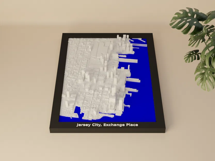 Jersey City, Exchange Place, Hoa Kỳ - Mô hình thu nhỏ 3D - Image 4