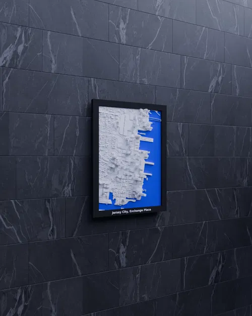 Jersey City, Exchange Place, Hoa Kỳ - Mô hình thu nhỏ 3D - Image 5