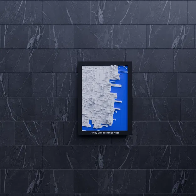 Jersey City, Exchange Place, Hoa Kỳ - Mô hình thu nhỏ 3D - Image 8