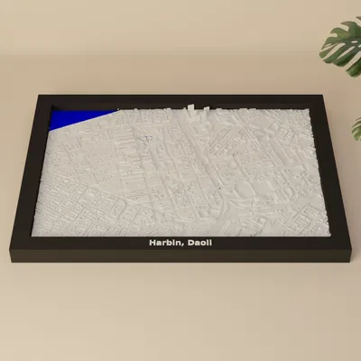 Harbin, Daoli, Trung Quốc - Mô hình thu nhỏ 3D