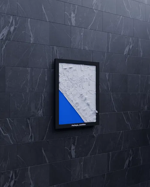 Pattaya, Jomtien, Thailand - 3D Miniature (Mô hình địa hình thu nhỏ 3D) - Image 6