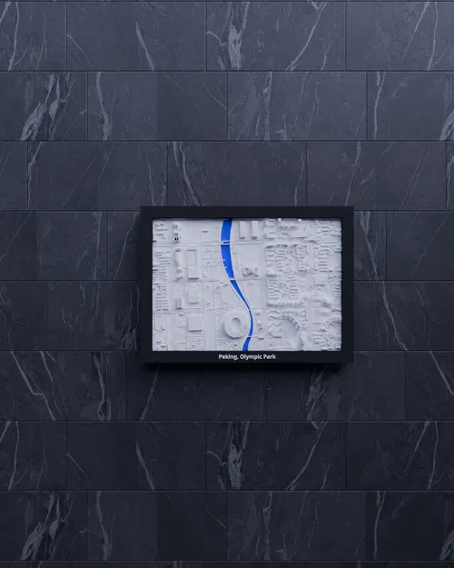 Peking, Olympic Park, China - Mô hình thu nhỏ 3D - Image 3