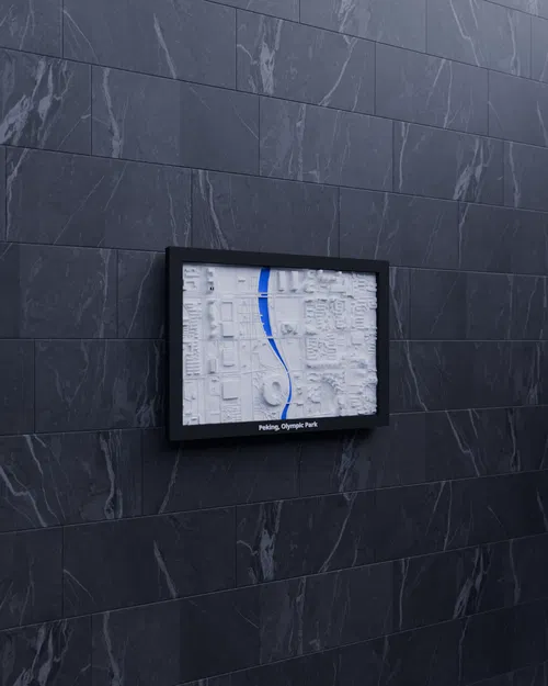 Peking, Olympic Park, China - Mô hình thu nhỏ 3D - Image 4