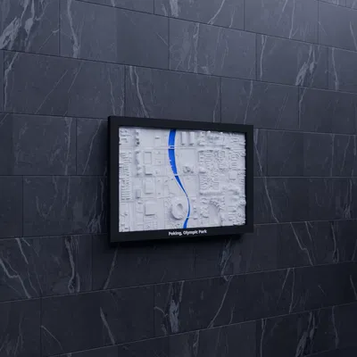 Peking, Olympic Park, China - Mô hình thu nhỏ 3D