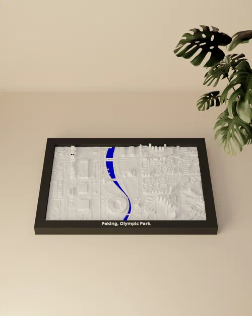 Peking, Olympic Park, China - Mô hình thu nhỏ 3D - Image 5