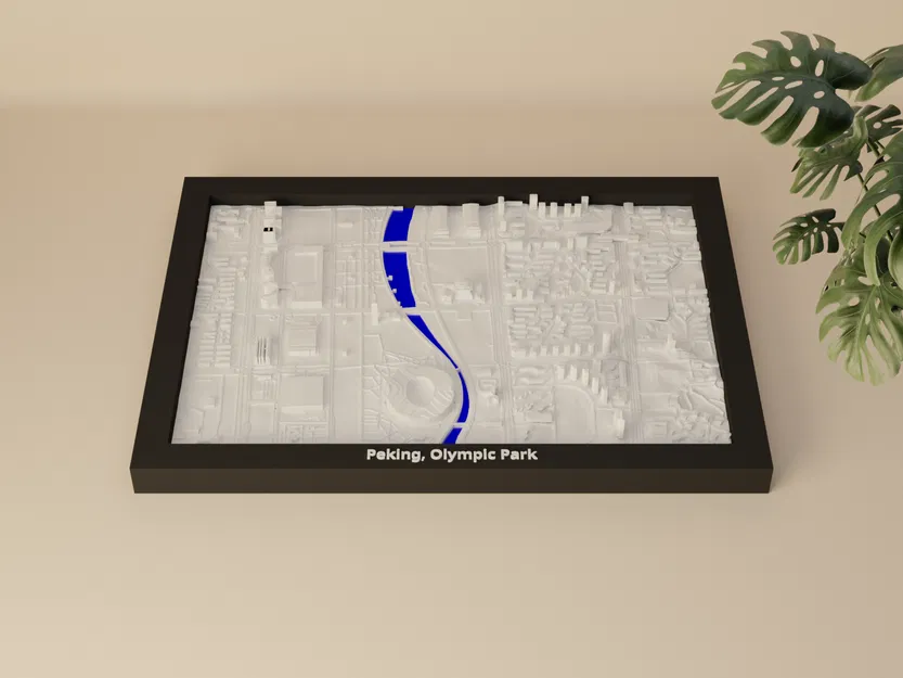 Peking, Olympic Park, China - Mô hình thu nhỏ 3D - Image 6