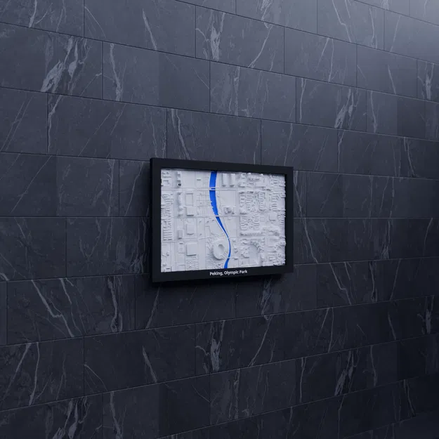 Peking, Olympic Park, China - Mô hình thu nhỏ 3D - Image 7