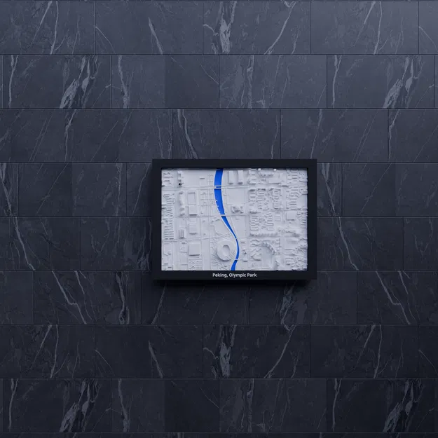 Peking, Olympic Park, China - Mô hình thu nhỏ 3D - Image 8