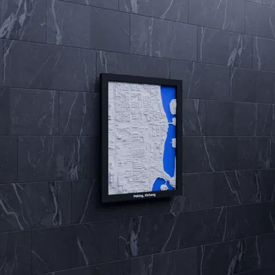 Peking, Xicheng, China - Mô hình thu nhỏ 3D