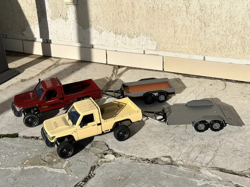 Rơ-moóc cho MN82 RC Land Cruiser 1/16 - Image 1