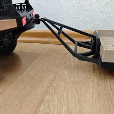 Càng kéo nâng cao cho trailer MN82 (Raised drawbar)