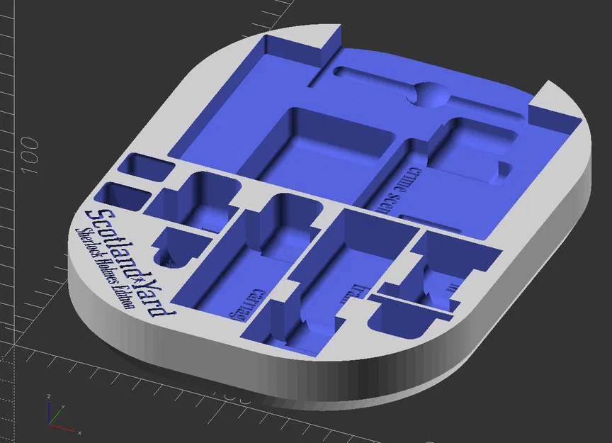 Khay insert/organizer cho Scotland Yard: Sherlock Holmes Edition - Image 3
