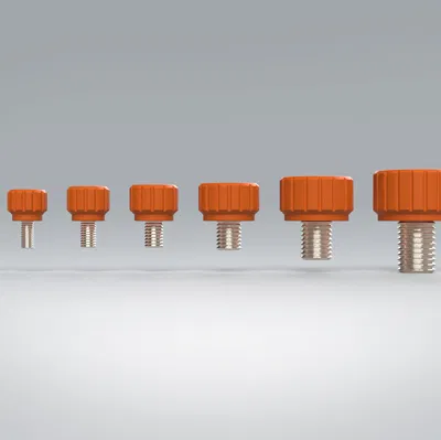 Đầu vặn Knurled cho Hex Bolts (M3–M12)