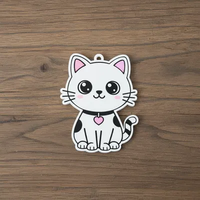 Móc khóa mèo cute – phụ kiện dễ in 3D