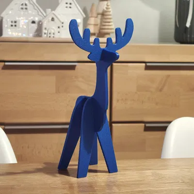 Tuần lộc Giáng Sinh đơn giản (Simple Cristmas raindeer)