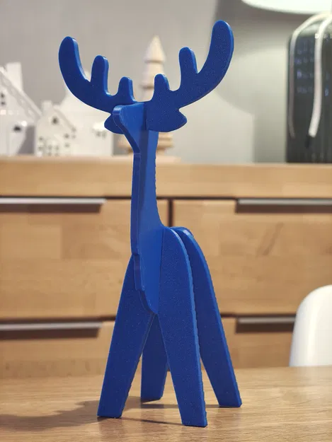 Tuần lộc Giáng Sinh đơn giản (Simple Cristmas raindeer) - Image 2