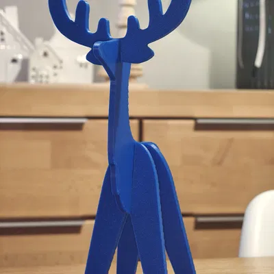 Tuần lộc Giáng Sinh đơn giản (Simple Cristmas raindeer)