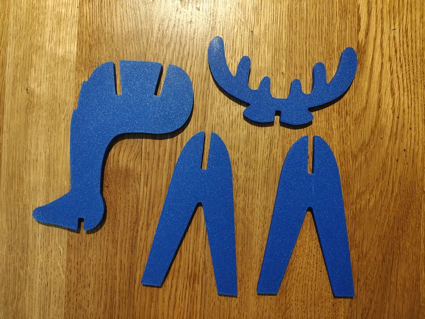 Tuần lộc Giáng Sinh đơn giản (Simple Cristmas raindeer) - Image 3