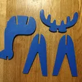Tuần lộc Giáng Sinh đơn giản (Simple Cristmas raindeer) - Thumbnail 3