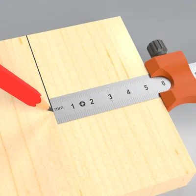 Ruler Stop S – Cữ chặn thước cho 0,5×15 mm (bản nhỏ)