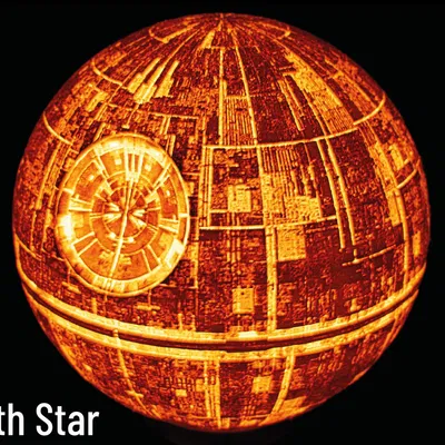 Bộ Sưu Tập Đèn Sao Chổi Lithophane Hệ Mặt Trời - ⌀150mm