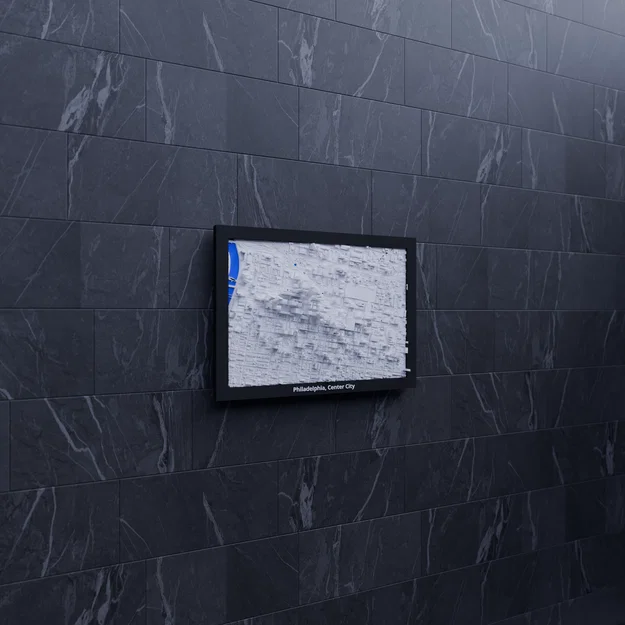 Philadelphia, Center City, Hoa Kỳ - Mô hình 3D Miniature - Image 7