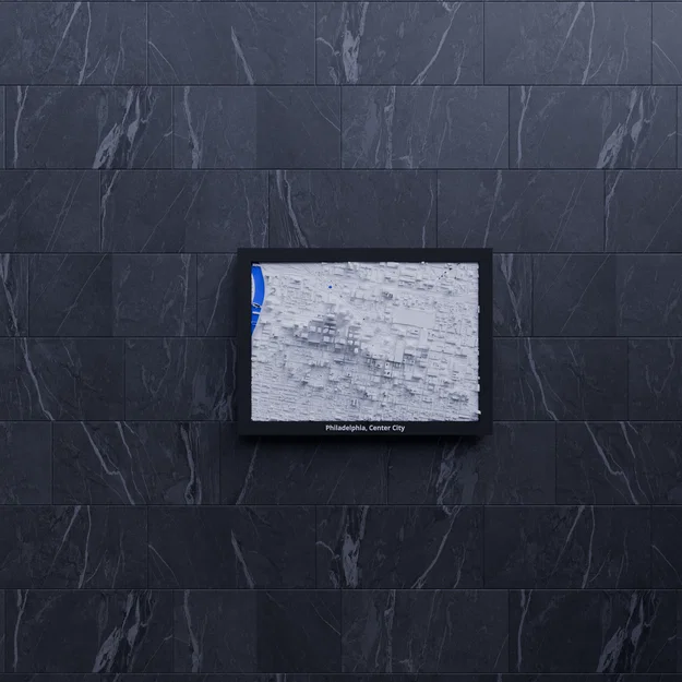 Philadelphia, Center City, Hoa Kỳ - Mô hình 3D Miniature - Image 8