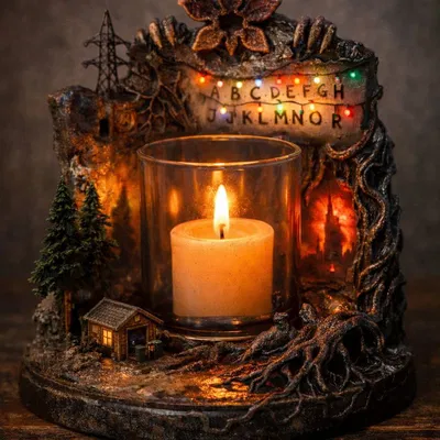 Chân Nến Stranger Things (Candle Holder)