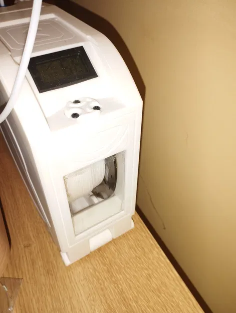 Nắp thay thế có cửa sổ cho hộp filament 80mm - Image 1